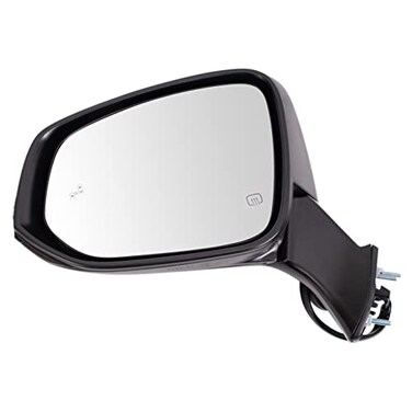 TRQ Left Driver Side Power Heated Memory Paint to Match Mirror with Turn