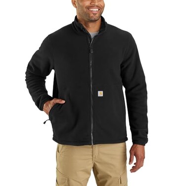 Carhartt Men's Edmonton Jacket, Black, Large