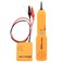 ANPTAIKE Yellow Cable Finder Tone Generator Probe Tracer Wire Tracker Cable Circuit Tester Features Alligator Clips RJ11 Plug Finding Tool