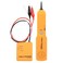 ANPTAIKE Yellow Cable Finder Tone Generator Probe Tracer Wire Tracker Cable Circuit Tester Features Alligator Clips RJ11 Plug Finding Tool