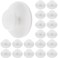 Cionyce Self-Stick Kitchen Cabinet Knobs, White, 20 Pcs