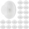 Cionyce Self-Stick Kitchen Cabinet Knobs, White, 20 Pcs