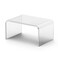 Musanpou Acrylic Step Stool, Clear Foot Stool