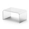 Musanpou Acrylic Step Stool, Clear Foot Stool