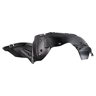 TRQ Front Right Inner Fender Liner Black Passenger Side