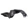 TRQ Front Right Inner Fender Liner Black Passenger Side