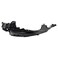 TRQ Front Left Inner Fender Liner Black Drivers Side