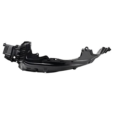 TRQ Front Left Inner Fender Liner Black Drivers Side