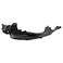 TRQ Front Left Inner Fender Liner Black Drivers Side