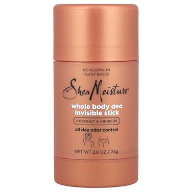 SHEA MOISTURE CoconutHibiscus Invisible Stick Deodorant, 2.6 OZ