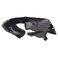 TRQ Front Right Inner Fender Liner Black Passenger Side