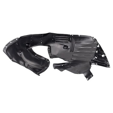TRQ Front Right Inner Fender Liner Black Passenger Side