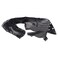TRQ Front Right Inner Fender Liner Black Passenger Side