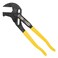 Klein Tools D53012 Plier Wrench, High Leverage Multi-Use Pump Plier with Adjustable and Reversible Double-Sided Jaw, Smooth and Knurled Teeth, 12-Inch