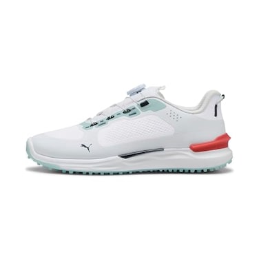 Puma Golf Ignite Elevate 2 DISC, Puma White-Modern Mint, 7.5