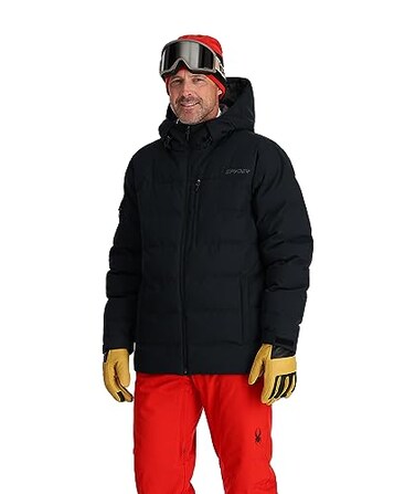 Spyder Mens Bromont Jacket, Black, M
