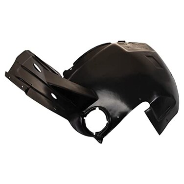 TRQ Front Right Forward Inner Fender Liner Black Passenger Side