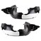 TRQ Front Inner Fender Liner Set