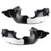 TRQ Front Inner Fender Liner Set