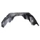 TRQ Front Right Inner Fender Liner Black Passenger Side