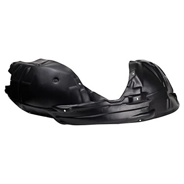 TRQ Front Left Inner Fender Liner Black Drivers Side