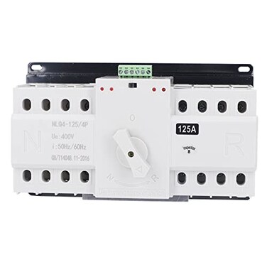 Hilitand Power Automatic Transfer Switch 400V 4P Changeover Circuit Breaker Grade Micro Generator Transfer Switch for Electrical Distribution Systems