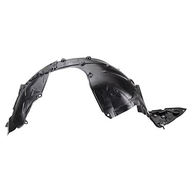 TRQ Front Left Inner Fender Liner Black Drivers Side