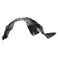 TRQ Front Left Inner Fender Liner Black Drivers Side