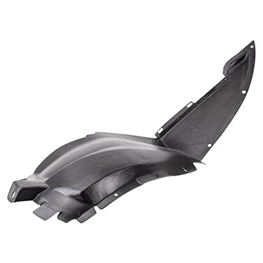 TRQ Front Right Forward Inner Fender Liner Black Passenger Side