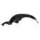 TRQ Front Right Inner Fender Liner Black Passenger Side
