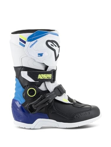 Alpinestars Men's Tech 3S Boots Black/White/Red Sz 01
