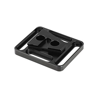 CAMVATE Quick Release V Lock Mount Plate with 1/4"-20 Mounting Points