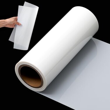 Frienda 12 Inches x 80 ft 6 Mil Rolls Blank Stencil Sheets, Translucent