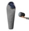 Litume Ultralight Down Sleeping Bag, Compact Mummy, Grey, 37-59F