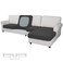 Easy-Going Stretch 4 Pieces Couch Cushion Covers for Sectional Sofa L Shape
