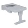 ECR4Kids Desk Attachment, Tri-Me 3-in-1 Multipurpose Cube Chair, Light Grey