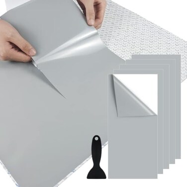 QIKSION 48 Pcs Puzzle Saver Sheets, Puzzle Glue Sheets for 1000-3000 Pieces