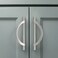 Amerdeco 10 Pack Brushed Satin Nickel Cabinet Pulls 5 Inch(128MMHole Centers Kitchen Cabinet Handles Hardware Kitchen Handles for Cabinets Cupboard Handles Drawer Pulls