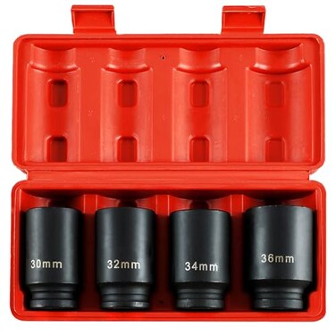 Acymner 1/2" Drive Deep Spindle Axle Nut Impact Socket