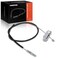 A-Premium Intermediate Side Parking Brake Cable Assembly