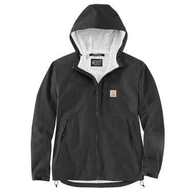 Carhartt Men's Monterey Jacket, Black, Large