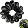 RAINFLOW 12 Pcs Golf Iron Covers Set - PU Leather Head Covers for Clubs