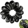 RAINFLOW 12 Pcs Golf Iron Covers Set - PU Leather Head Covers for Clubs