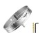 Mollom 7-1/8" (181mmHeavy Duty Carbide Hole Saw with 2 Pilot Bits