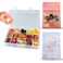 Skywin Snack Tray with 15 Slot, Square FunFunctional Snack Containers - Clear
