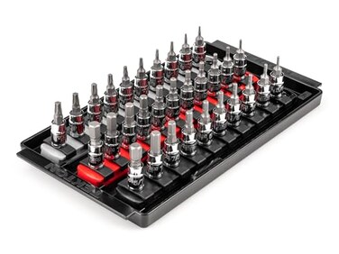 TEKTON Hex and Torx Bit Socket Set, 31-PieceSHB90204