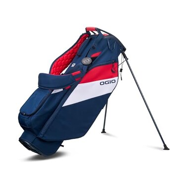 OGIO Golf Fuse 4 Stand Bag (Red/White/Blue