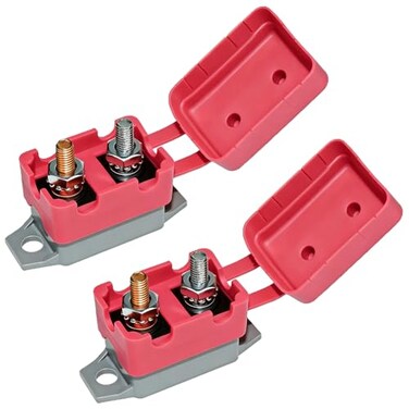 BFXM 2 PCS Auto Reset Circuit Breakers, 12v Circuit Breaker, 40 Amp Breaker