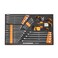 GEARWRENCH 59 Pc 6 Pt Combination Wrench and Hex Key SetGWMSCWS6SAEMM