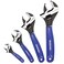WORKPRO 4 PCS Adjustable Wrench Set, 6", 8", 10"12" Wide Jaw Wrenches